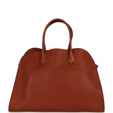 The Row The Row Soft Margaux 15 Acero Leather Silver Hardware | Thumbnail 4 The Row The Row Soft Margaux 15 Acero Leather Silver Hardware | Thumbnail 4