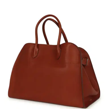 The Row The Row Soft Margaux 15 Acero Leather Silver Hardware | Thumbnail 5 The Row The Row Soft Margaux 15 Acero Leather Silver Hardware | Thumbnail 5