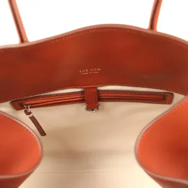 The Row The Row Soft Margaux 15 Acero Leather Silver Hardware | Thumbnail 10 The Row The Row Soft Margaux 15 Acero Leather Silver Hardware | Thumbnail 10