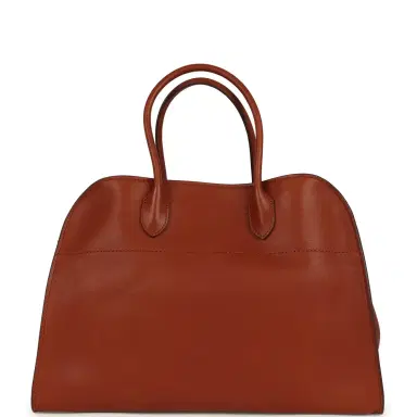 The Row The Row Soft Margaux 15 Acero Leather Silver Hardware | Thumbnail 1 The Row The Row Soft Margaux 15 Acero Leather Silver Hardware | Thumbnail 1