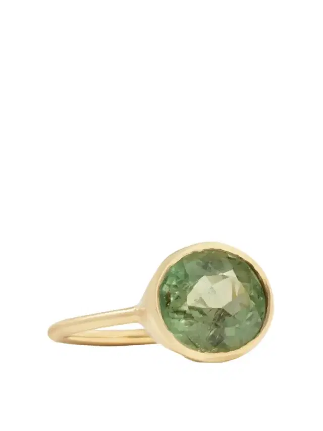 Gemmy Gem 18-karat Gold Tourmaline Ring