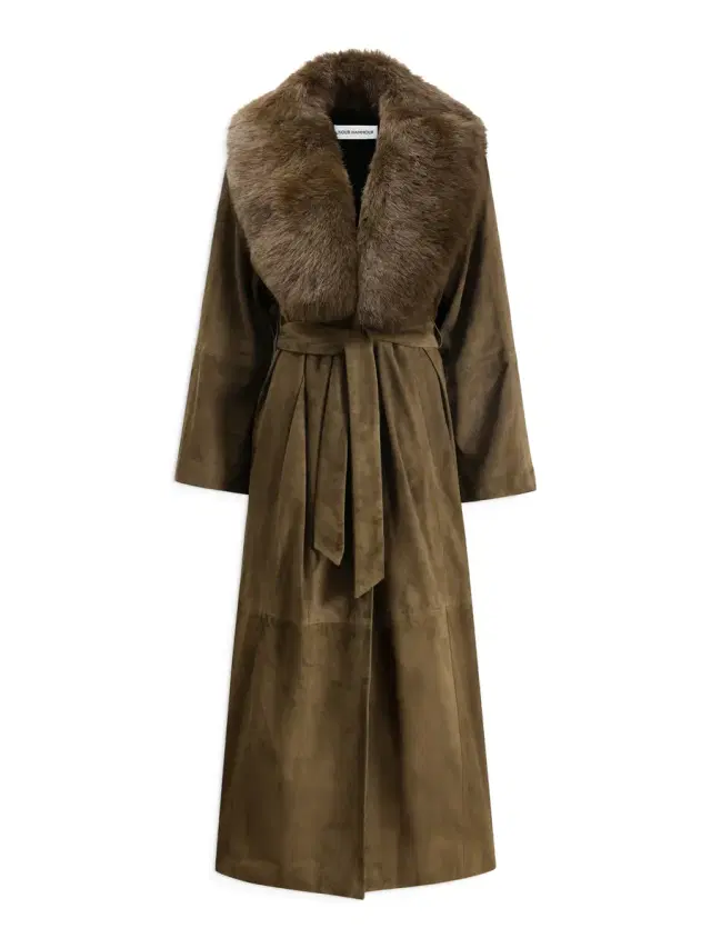 Briona Suede Coat