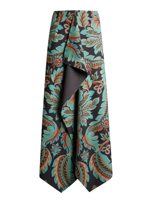 Etro Handkerchief Midi Skirt