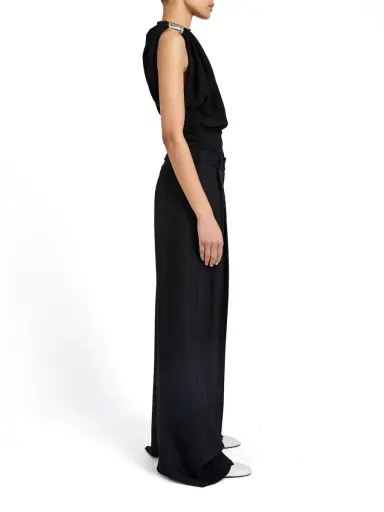 Proenza Schouler Malika Matte Double Crepe Top | Thumbnail 3