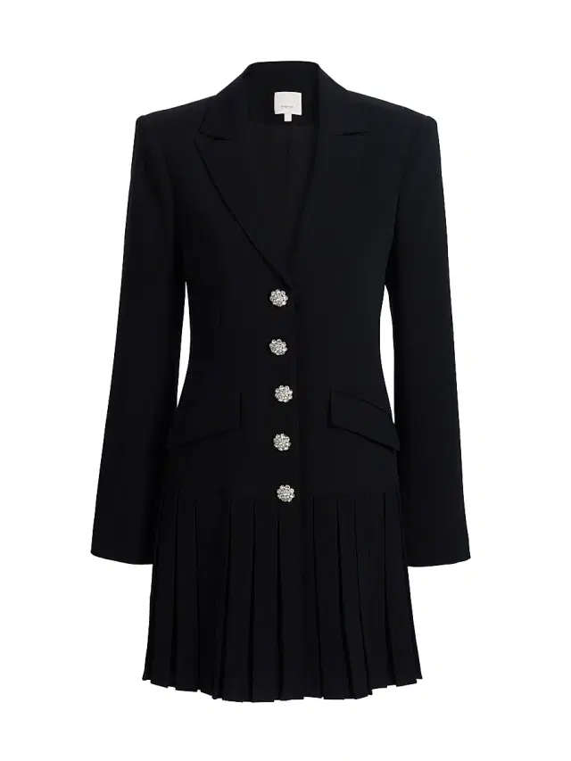 Cinq à Sept Women's Saule Blazer Minidress - Black