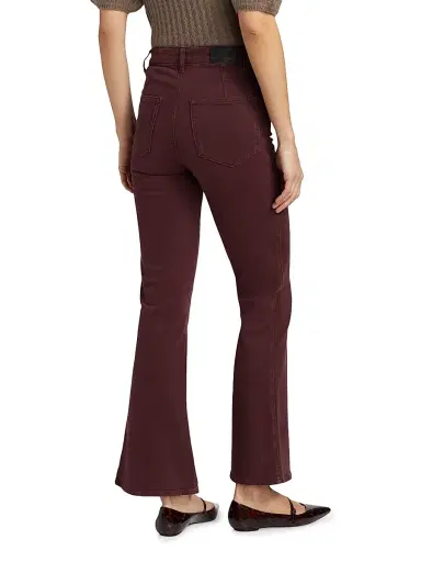PAIGE Women's Marlow High-Rise Boot-Cut Jeans | Thumbnail 5