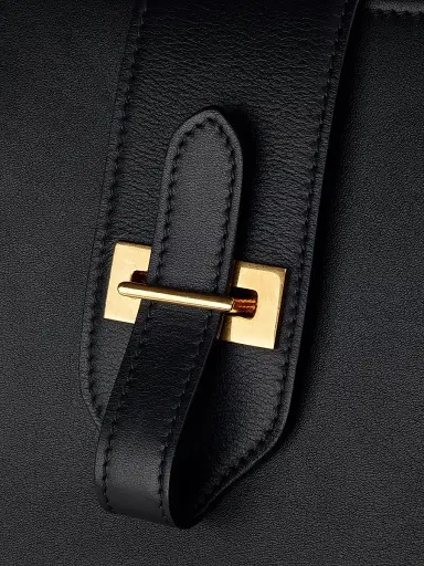 Nili Lotan Women's Lou Leather Top Handle Bag - Black | Thumbnail 6