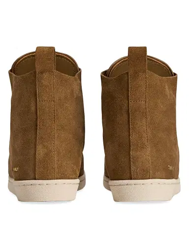 adidas Men's  x Wales Bonner Superstar Hi Suede Sneakers - Night Brown | Thumbnail 3