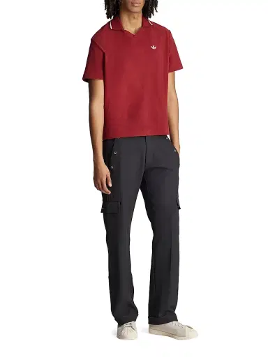 Adidas Men's x Wales Bonner Terry Polo | Thumbnail 1 Adidas Men's x Wales Bonner Terry Polo | Thumbnail 1