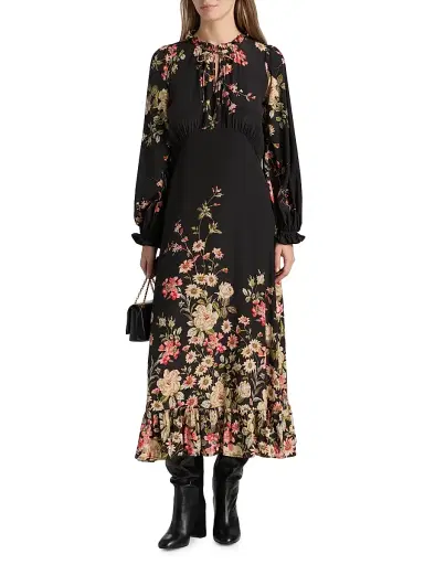 Sea Women's Jolie Floral Print Midi-Dress | Thumbnail 3 Sea Women's Jolie Floral Print Midi-Dress | Thumbnail 3