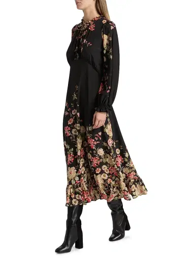 Sea Women's Jolie Floral Print Midi-Dress | Thumbnail 4 Sea Women's Jolie Floral Print Midi-Dress | Thumbnail 4