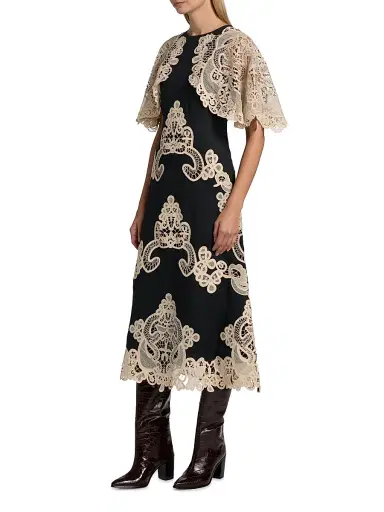 Sea Women's Medina Lace Midi-Dress | Thumbnail 4