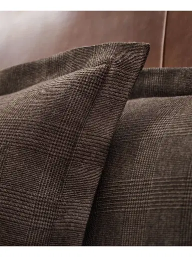 Ralph Lauren Valeria Glen Plaid Wool Euro Sham | Thumbnail 5 Ralph Lauren Valeria Glen Plaid Wool Euro Sham | Thumbnail 5
