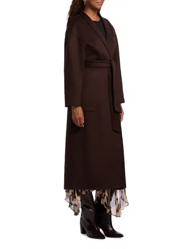 Ba&sh Women's Kate Wrap Wool-Blend Coat | Thumbnail 4 Ba&sh Women's Kate Wrap Wool-Blend Coat | Thumbnail 4