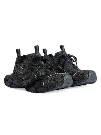 Balenciaga Men's 3XL Sneakers - Black - Size 13 | Thumbnail 2