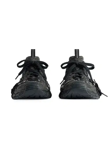 Balenciaga Men's 3XL Sneakers - Black - Size 13 | Thumbnail 4