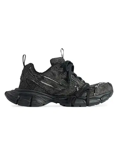 Balenciaga Men's 3XL Sneakers - Black - Size 13 | Thumbnail 1