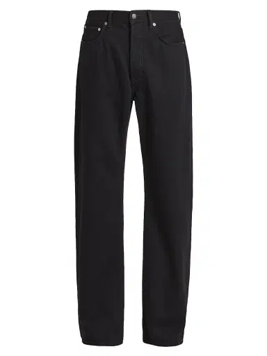 Acne Studios Men's Straight-Leg Jeans - Black - Size 36 | Thumbnail 1