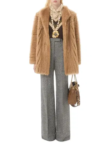 Valentino Garavani Women's Wool Sweater - Dark Fudge Beige | Thumbnail 7 Valentino Garavani Women's Wool Sweater - Dark Fudge Beige | Thumbnail 7