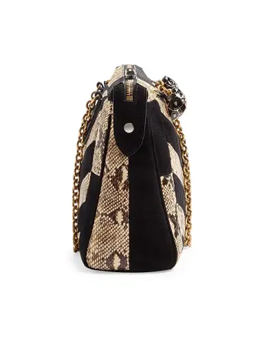 Valentino Garavani Women's Panthea Shoulder Bag with Chevron Motif | Thumbnail 8 Valentino Garavani Women's Panthea Shoulder Bag with Chevron Motif | Thumbnail 8