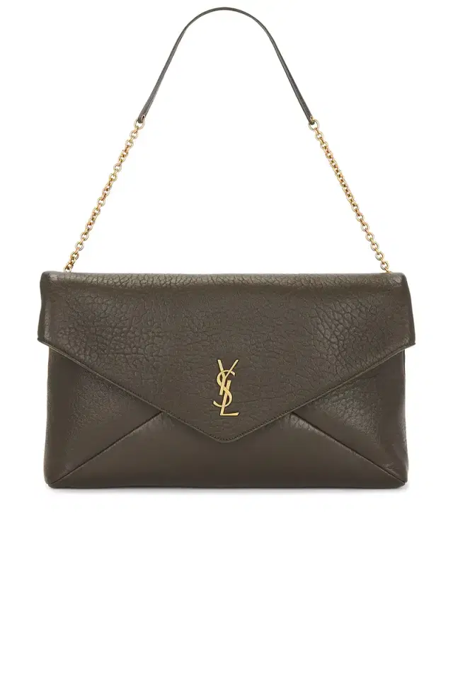 Saint Laurent Envelope Pouch On Chain