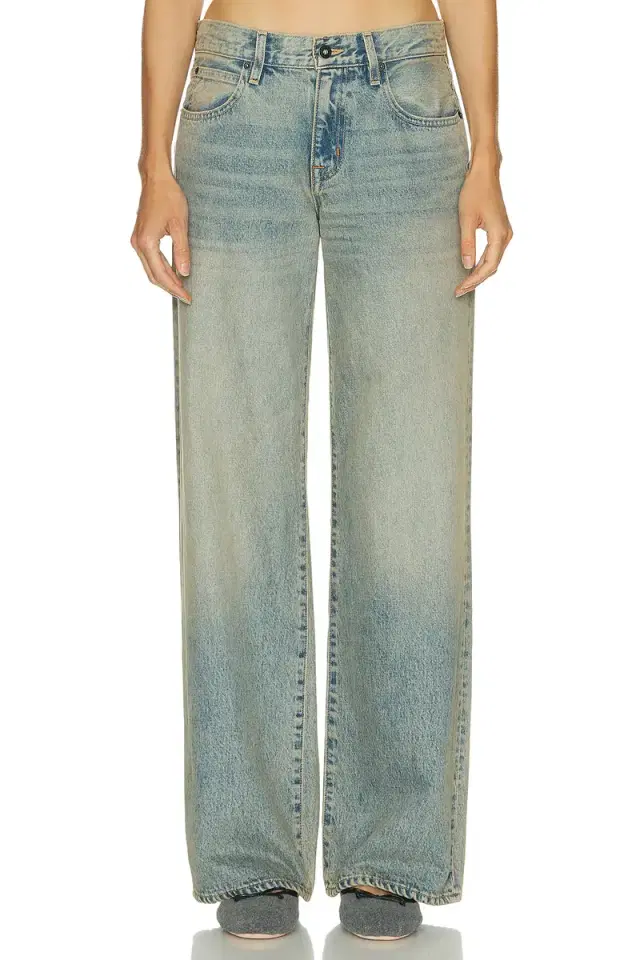 SLVRLAKE Mica Low Rise Wide Leg