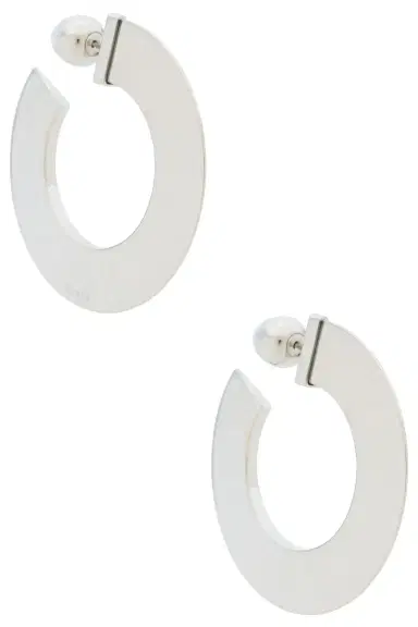 ALAÏA Small Blade Hoop Earrings | Thumbnail 1