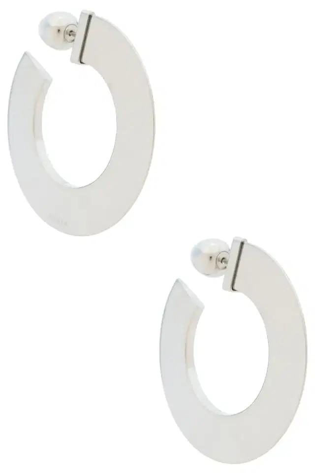 ALAÏA Small Blade Hoop Earrings
