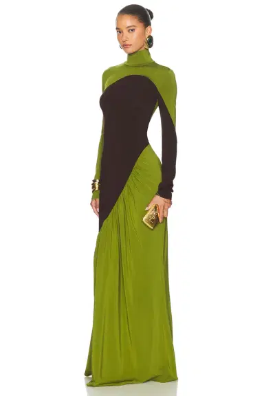 Helsa The Abstraction Color Blocked Jersey Dress | Thumbnail 5