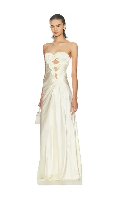 Helsa The Silk Faye Dress | Thumbnail 2 Helsa The Silk Faye Dress | Thumbnail 2