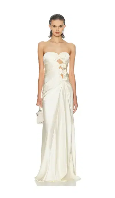 Helsa The Silk Faye Dress | Thumbnail 1 Helsa The Silk Faye Dress | Thumbnail 1