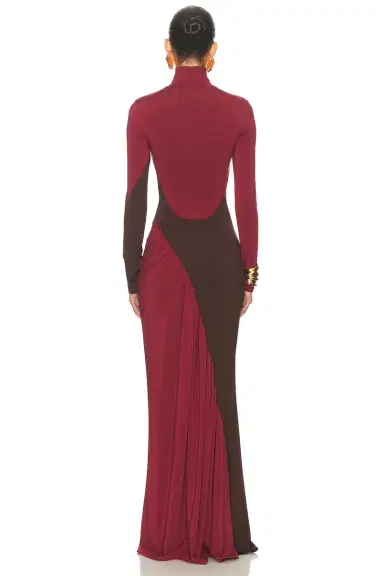 Helsa The Abstraction Color Blocked Jersey Dress | Thumbnail 6