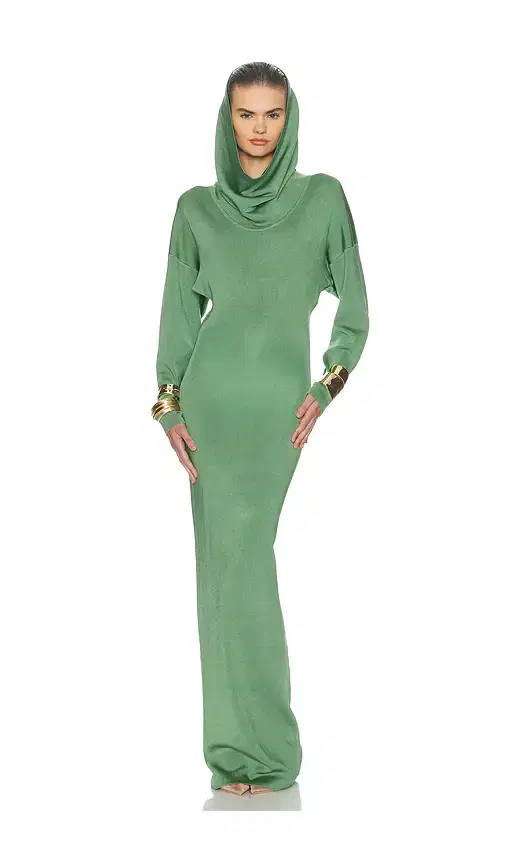 Emmalynn Cowl Shine Gown