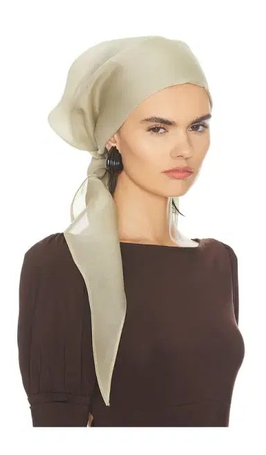 Helsa Silk Gazar Head Scarf | Thumbnail 1 Helsa Silk Gazar Head Scarf | Thumbnail 1