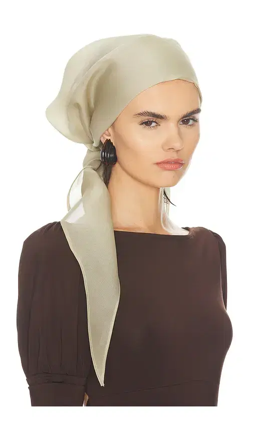 Helsa Silk Gazar Head Scarf