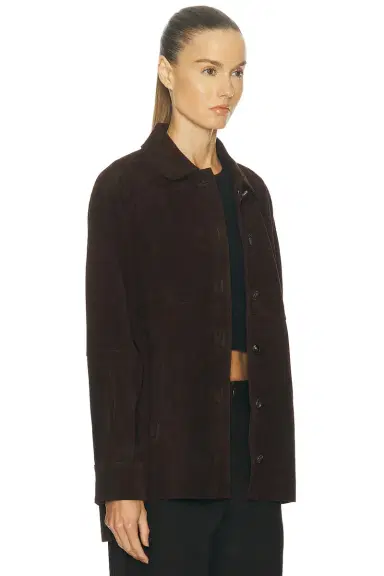 Staud Josette Suede Shirt | Thumbnail 2 Staud Josette Suede Shirt | Thumbnail 2