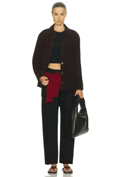 Staud Josette Suede Shirt | Thumbnail 4 Staud Josette Suede Shirt | Thumbnail 4