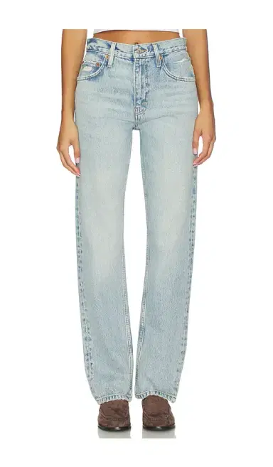 RE/DONE Blondie Straight Jeans | Thumbnail 1 RE/DONE Blondie Straight Jeans | Thumbnail 1