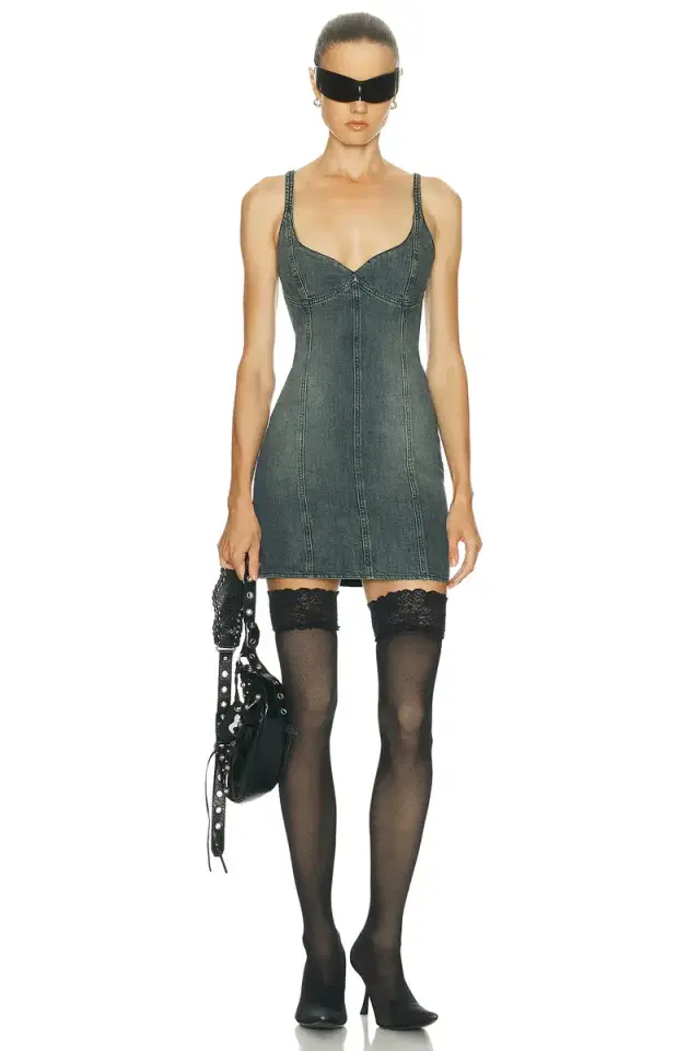 Balenciaga Corseted Mini Dress
