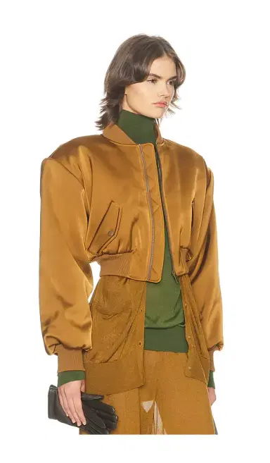 Helsa The Satin Puff Bomber | Thumbnail 2 Helsa The Satin Puff Bomber | Thumbnail 2