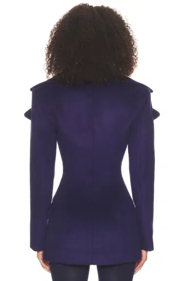 Helsa The Dramatic Collar Peacoat | Thumbnail 6