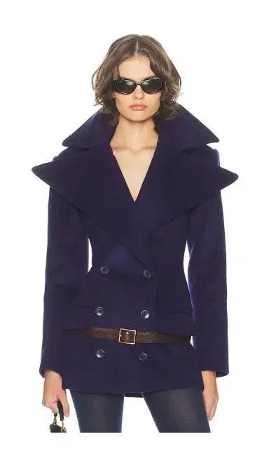 Helsa The Dramatic Collar Peacoat | Thumbnail 1