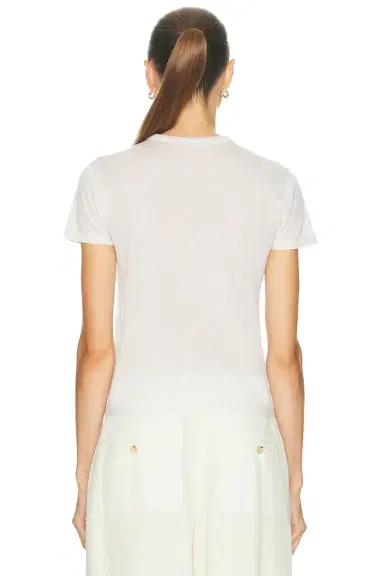 RENGGLI Cashmere Silk Knit Tee | Thumbnail 3