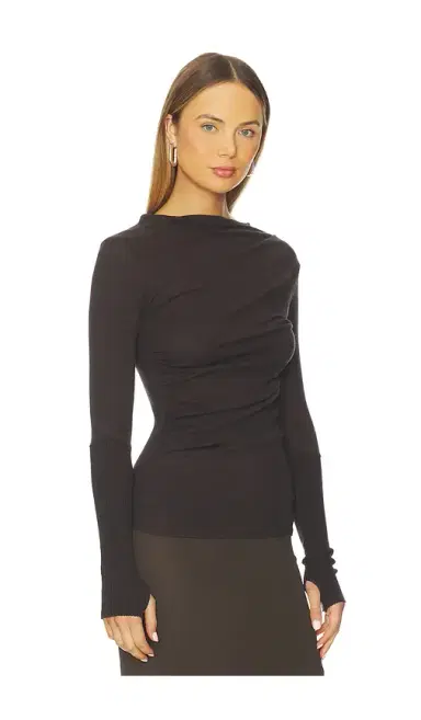 ENZA COSTA Cashmere Twist Top | Thumbnail 2