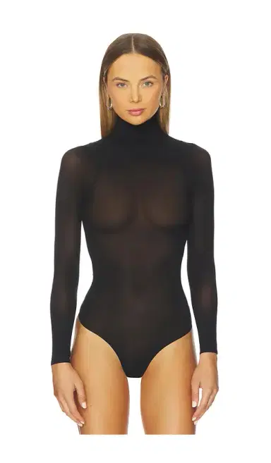 Commando Ballet Sheer Turtleneck Bodysuit | Thumbnail 2 Commando Ballet Sheer Turtleneck Bodysuit | Thumbnail 2