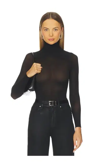Commando Ballet Sheer Turtleneck Bodysuit | Thumbnail 1 Commando Ballet Sheer Turtleneck Bodysuit | Thumbnail 1