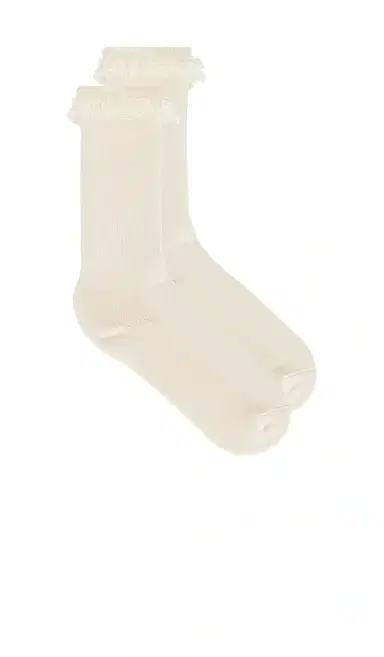 Tanner Fletcher Lace Trim House Socks | Thumbnail 1