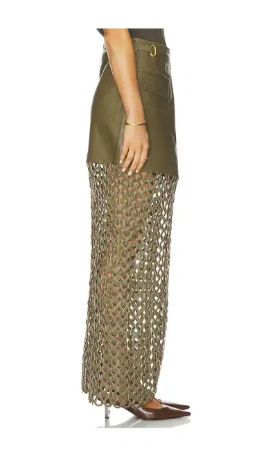 Nonchalant Label Kallan Leather Skirt | Thumbnail 2