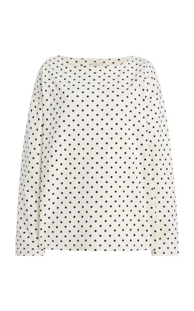 Posse Exclusive Bea Polka-Dot Cotton Top