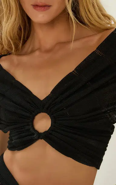ViX Solaro Knitted Cropped Top | Thumbnail 6